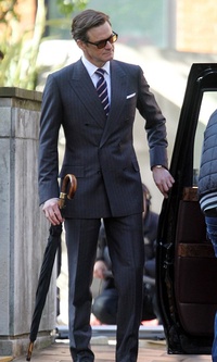 The secret service : premières photos de tournage de Colin Firth