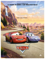 Stand spécial Cars des studios Disney au Mondial de l'automobile 2008