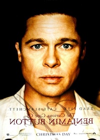 The Curious Case of Benjamin Button avec Brad Pitt, l'affiche