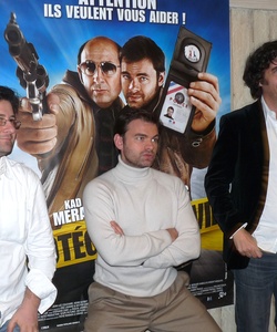 Interview de Clovis Cornillac et Eric Lavaine pour Protéger et Servir